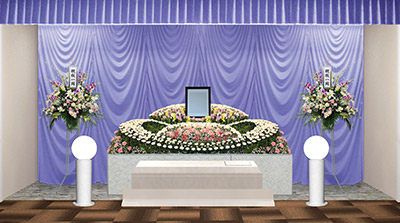 葬儀祭壇例
