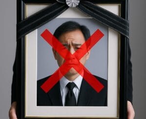 遺影を飾るのはよくない?