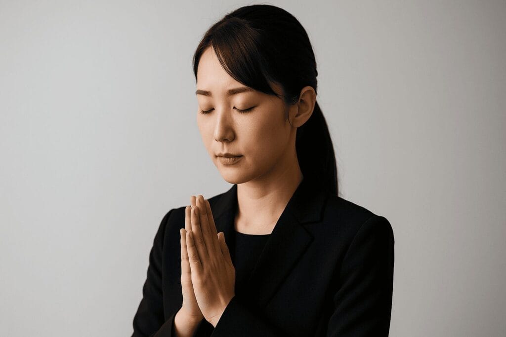 「ご冥福をお祈り申し上げますと合掌?」の正しい使い方