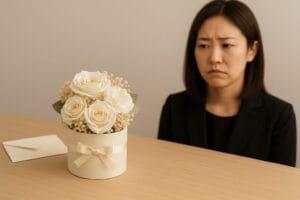 弔電にプリザーブドフラワーを添えるのは迷惑？マナーと注意点