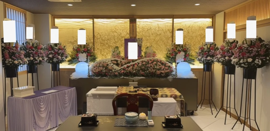 西宮市の葬儀例、聖天寺