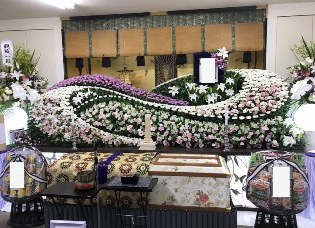 西宮市の葬儀例、西福寺の一般葬