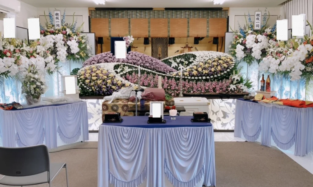 西宮市の葬儀例、西福寺の一般葬