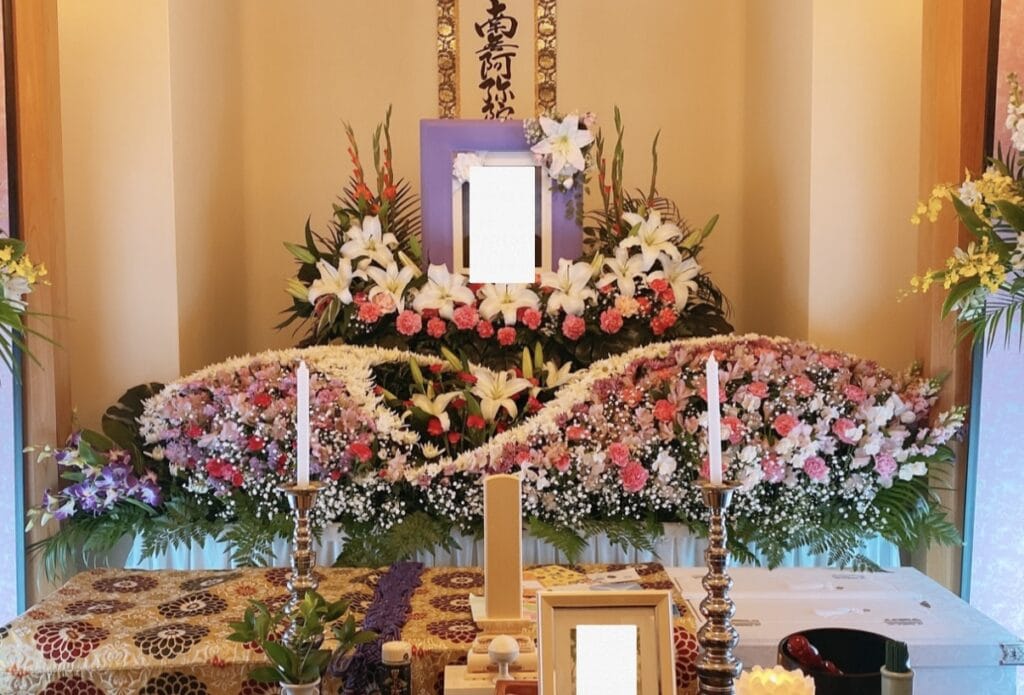 西宮市の葬儀例、積翠寺別院