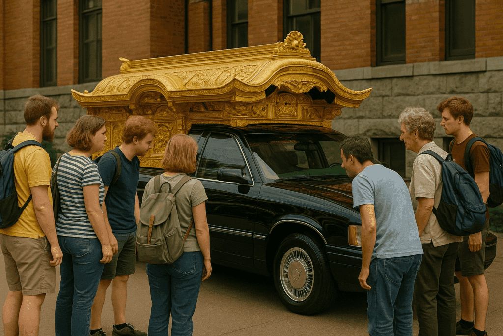 海外での宮型霊柩車の反応とは