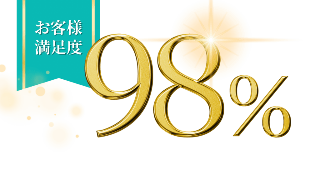 ツナグお葬式のお客様満足度