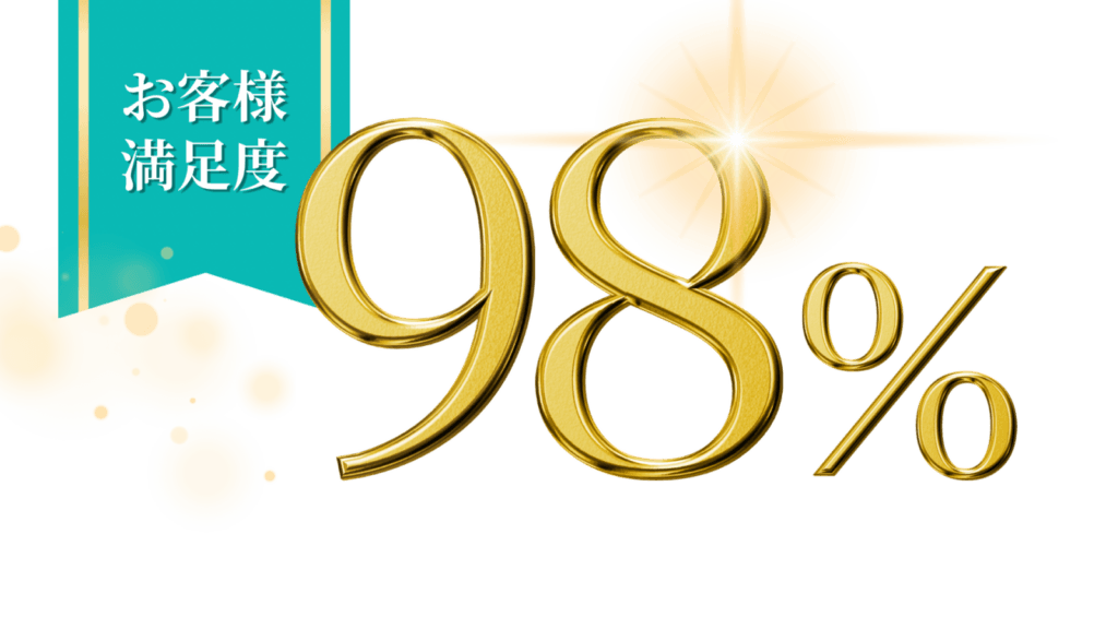 ツナグお葬式のお客様満足度