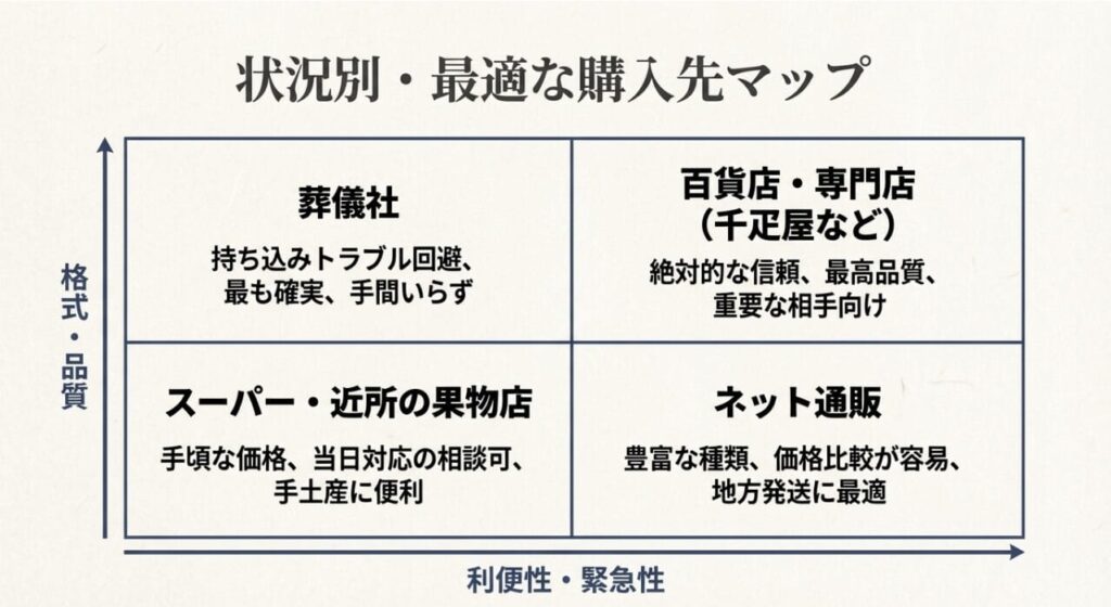 フルーツ籠盛の購入先を４つ解説