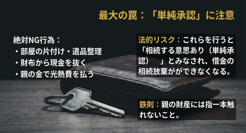 遺骨処分の法律と単純承認を避ける注意点