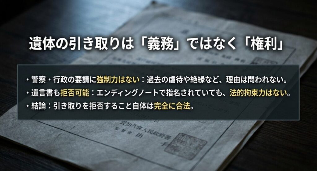 親の遺体を引き取らないデメリットと孤立