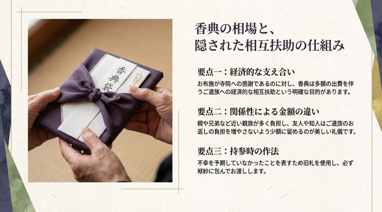 35日法要の香典相場と渡す際のマナー