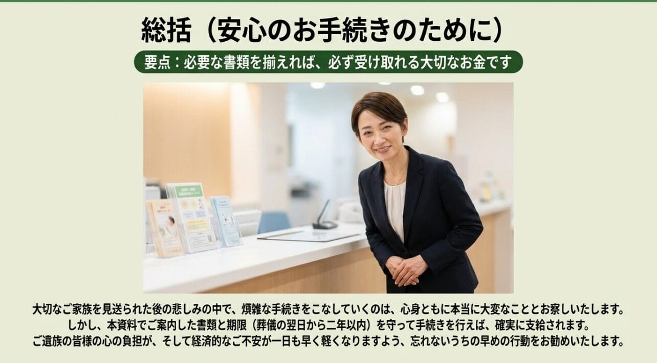 「後期高齢者の葬祭費はいつ振り込まれるか」についてのまとめ